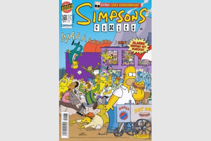 Simpsons Comic Nr. 168